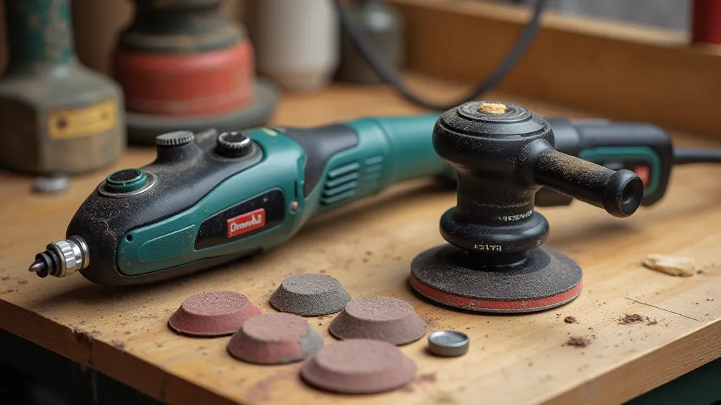 Power tools for vintage sign restoration