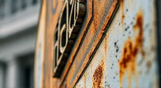Rust Removal Techniques for Antique Record Store Signs